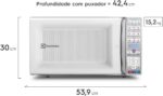 Micro-ondas Electrolux 34L MEO44: capacidade ideal, função Tira Odor e Manter Aquecido para mais praticidade no dia a dia. - Imagem 2