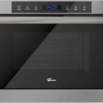 Micro-ondas Embutir Fischer Infinity 25L Touch com Grill Inox: design sofisticado, painel digital e cozimento combinado para sua cozinha planejada.