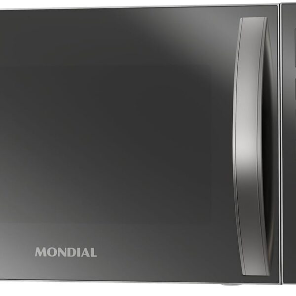 Micro-ondas Mondial Espelhado 34L 1400W 220V: potência, praticidade e design moderno para sua cozinha.