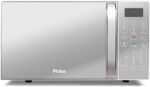 Micro-ondas Philco 20L 1100W: compacto, potente e elegante para aquecer suas refeições com rapidez e praticidade.