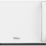 Micro-ondas Philco 20L Branco PMO23B 220V: praticidade, 1100W de potência e funções que facilitam o preparo diário.