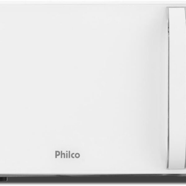 Micro-ondas Philco 20L Branco PMO23B 220V: praticidade, 1100W de potência e funções que facilitam o preparo diário.
