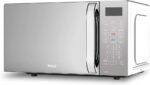 Micro-ondas Philco 20L Espelhado PMO23E: 1100W, Menu FIT e Limpa Fácil para mais praticidade no dia a dia.