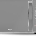Micro-ondas Philco PMO30S 28L: potência 1100W, Pintura Limpa Fácil e funções práticas para sua cozinha.