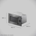 Micro-ondas de Embutir Electrolux 34L Experience: novos modos de preparo, descongelamento assistido e economia de energia. - Imagem 2
