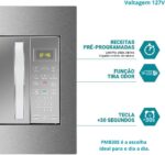 Microondas de Embutir Philco 28L Inox: 1100W, função descongelar, manter aquecido e design Limpa Fácil. - Imagem 2