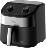 Midea Air Fryer 4,5L: fritura prática, segura e uniforme com 1550W e controle de temperatura de 80°C a 200°C - Imagem 2