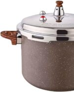 Mimo Style Panela de Pressão PressCook Grafito 6,8L antiaderente: cozimento rápido, seguro e fácil de limpar para sua cozinha. - Imagem 2