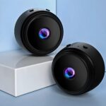 Mini Câmera Espiã A9 Wi-Fi Full HD 1080p: vigilância discreta com visão 150° e monitoramento por app IOS/Android