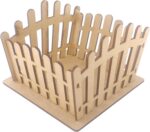 Mini Cesta Cachepot em MDF SO22670: versátil para lembrancinhas, café da manhã e porta-trecos decorativo.