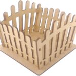 Mini Cesta Cachepot em MDF SO22670: versátil para lembrancinhas, café da manhã e porta-trecos decorativo.