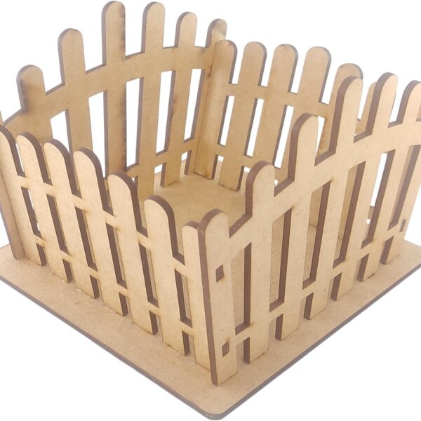 Mini Cesta Cachepot em MDF SO22670: versátil para lembrancinhas, café da manhã e porta-trecos decorativo.