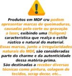 Mini Cesta Cachepot em MDF SO22670: versátil para lembrancinhas, café da manhã e porta-trecos decorativo. - Imagem 2