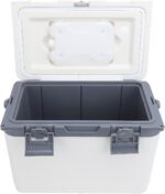 Mini geladeira refrigerador e quente para carro, 15L de caixa de refrigerador isolada, congelador de alimentos portátil para acampamento de piquenique ao ar livre - Imagem 2