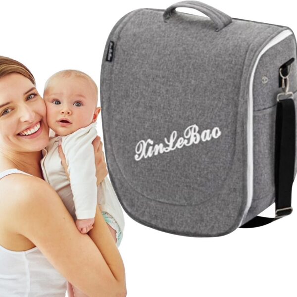 Moisés de Viagem para Bebés: berço portátil leve, dobrável e fácil de transportar para viagens e sestas seguras