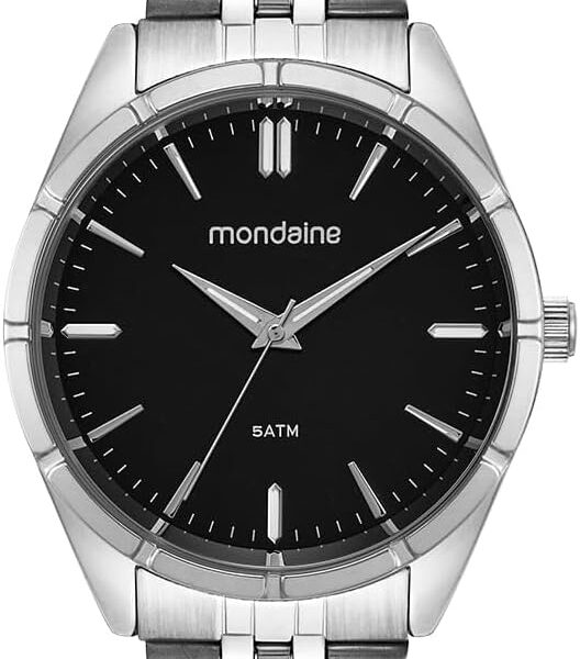 Mondaine Relógio Masculino Social Prata: elegância e estilo para compor looks sofisticados no dia a dia.