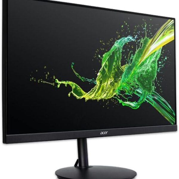 Monitor Acer CB242Y 23,8 Full HD com ajuste ergonômico, AMD FreeSync e visão ampla para mais conforto e desempenho.
