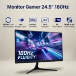 Monitor Gamer 24.5 Full HD 180Hz 1ms: fluidez e precisão para jogos competitivos em alto desempenho - Imagem 2