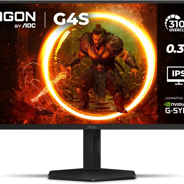 Monitor Gamer AOC AGON G4S 25" 310Hz 0.3ms HDR10 IPS Base Ajustável 25G4S/P