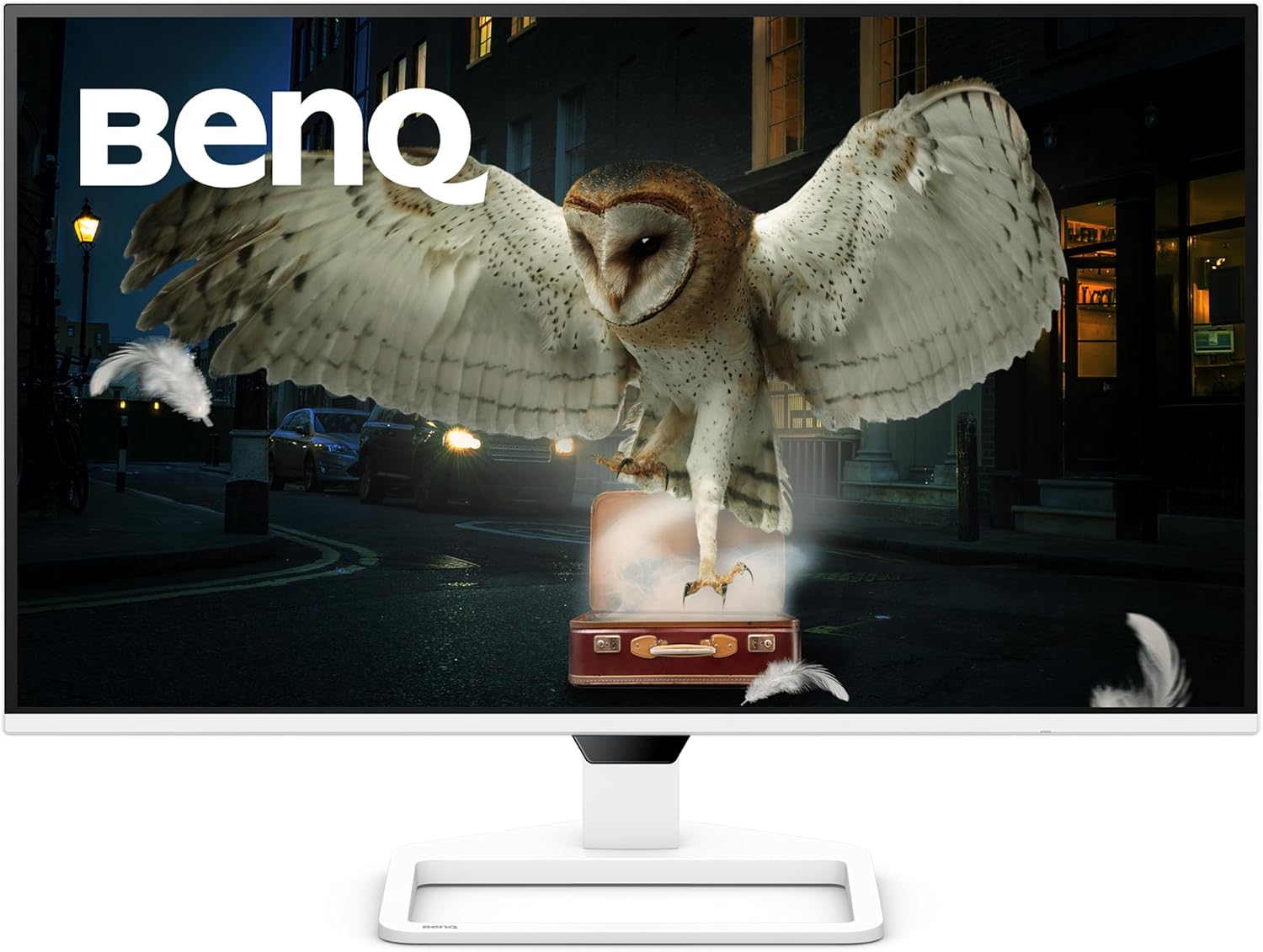 Monitor Gamer BenQ EW270Q com resolução 2K, cobertura de cor Monitor Gamer BenQ EW270Q com resolução 2K, cobertura de cor 90% P3, taxa de atualização de 200Hz e alto-falantes integrados de 5W para uma experiência audiovisual completa