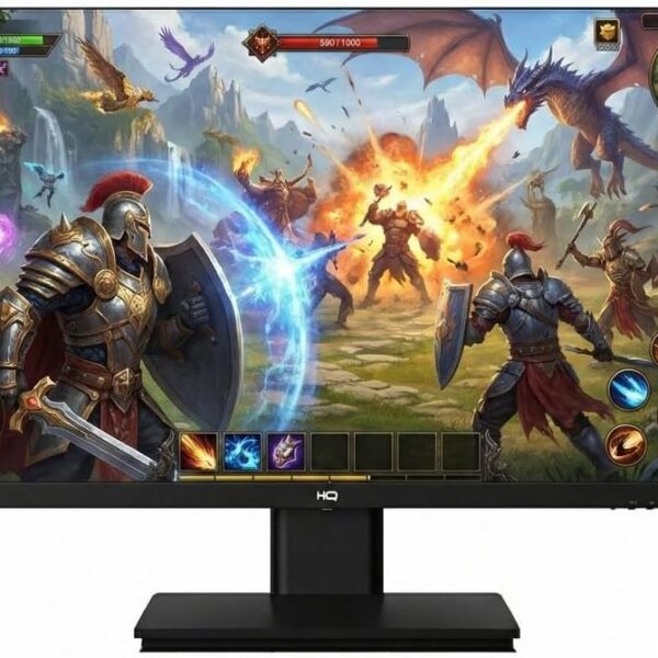 Monitor Gamer HQ 24 M24100HQG 100Hz Full HD com VESA e ajuste de inclinação para jogos mais fluidos e confortável visualização