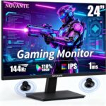 Monitor Gamer IPS 24 Full HD 144Hz 1ms: imagens fluidas, cores vivas e alta performance para jogar e trabalhar.