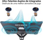 Monitor Gamer LCD 20 Polegadas pc,1600x900 HD,Alto-falantes Integrados,100Hz,Tempo de Resposta 1ms,250cd/m²,72% NTSC,1000:1,HDMI/VGA/AUIDO/DC,Bivolt - Imagem 2