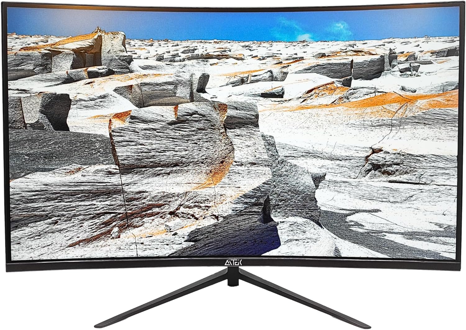 Monitor Gamer Tela Curva 27" 100Hz 3ms Resolução Full HD Monitor Gamer Tela Curva 27" 100Hz 3ms Resolução Full HD 1920x1080 Bivolt 36W Ultrafina Padrão VESA - Experiência Imersiva