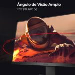 Monitor Koorui 22" FHD 1080p 75Hz Painel VA 99% sRGB Design Slim HDMI/VGA Inclinação Ajustável e VESA Preto 22N1 - Imagem 2