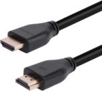 Monoprice 8K Certified Ultra High Speed HDMI 2.1 Cable - 10 Feet - Black (5 Pack) 48Gbps, Compatible with Sony Playstation 5, Playstation 5 Digital Edition, Microsoft Xbox Series X, and Xbox Series S