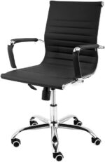 Moob Cadeira de Escritório Executiva Boston Giratória com relax, conforto e design elegante para home office.