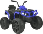 Moto Elétrica Infantil Bravo G4 12V com rodas de treinamento, LED, USB/MP3 e segurança para até 30kg.