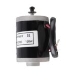 Motor Escovado Bewinner 120W 12V para Scooter Elétrica e Bike, alta velocidade e alumínio durável - Imagem 2