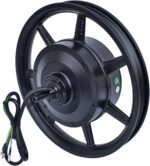 Motor de cubo para bicicleta elétrica dobrável 48V 500W: mais potência, tração traseira e frenagem eficiente para subidas e uso diário.