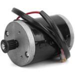 Motor escovado 12V 100W com correia 384mm para scooter elétrica, alta velocidade e potência estável, ideal para veículos de baixa potência - Imagem 2