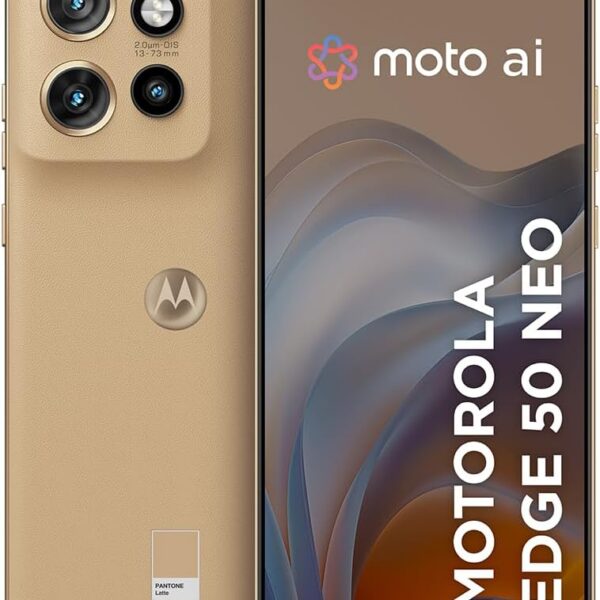 Motorola Edge 50 Neo 5G 256GB: leve, resistente, câmera Sony 50MP e IA Moto AI para comprar hoje.