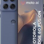 Motorola Edge 60 Fusion 5G: tela 1.5K, câmera Sony AI 50MP, IP68, 16GB e bateria para o dia todo.