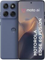 Motorola Edge 60 Fusion 5G: tela 1.5K, câmera Sony AI 50MP, IP68, 16GB e bateria para o dia todo.