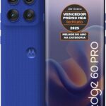 Motorola Edge 60 Pro 5G 256GB 24GB, câmera Sony, IP68/IP69 e bateria de 6000mAh com carga turbo