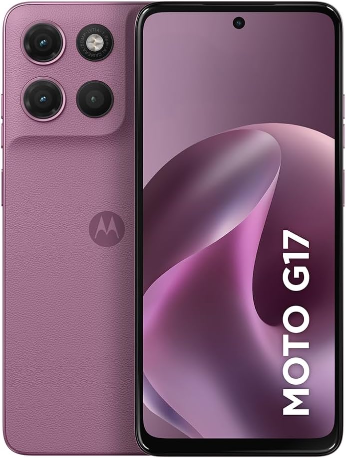 Motorola Moto G17 4G 128GB: câmera 50MP, 12GB RAM, bateria Motorola Moto G17 4G 128GB: câmera 50MP, 12GB RAM, bateria 5200mAh e tela FHD+ por mais desempenho.
