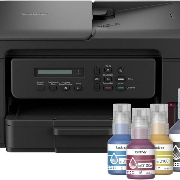Multifuncional Brother Tank Color (A4) Wrl, USB DCPT730DW