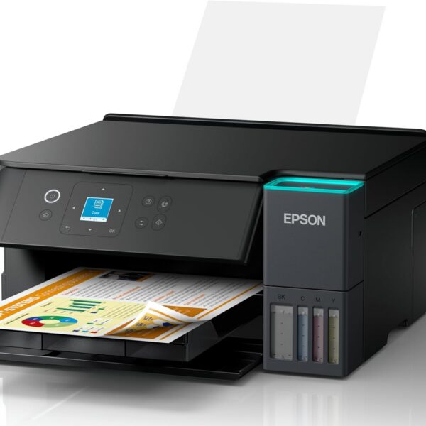 Multifuncional Epson EcoTank L4360, imprime frente e verso automático, Wi-Fi