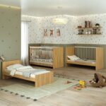 Multimóveis Berço 3 em 1 com Colchão Incluso: versátil, seguro e durável para acompanhar seu bebê com conforto. - Imagem 2