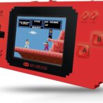 My Arcade Dgunl-3202 Portátil Retrô Pixel Player, tela colorida de 7cm e visual 8 bits para jogar em qualquer lugar