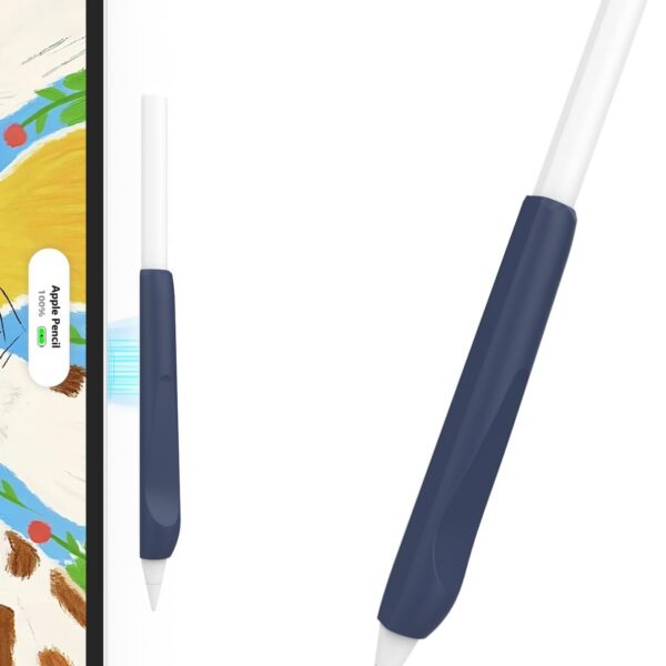 NIUTRENDZ Punhos de silicone para Apple Pencil: aderência confortável, proteção e compatibilidade com Pro, 2ª e USB-C.