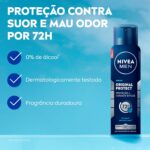 NIVEA MEN Original Protect 48h: proteção antitranspirante contra suor e odores com 2 unidades de 150ml. - Imagem 2