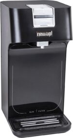 New Up Purificador de Água Slim Filter Preto: água pura, com redução de cloro e instalação prática para sua casa ou escritório.