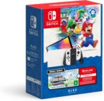Nintendo, Console, Switch Oled + Super Mario Bros. Wonder + 12 Meses Assinatura Nintendo Switch Online