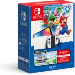 Nintendo, Console, Switch Oled + Super Mario Bros. Wonder + 12 Meses Assinatura Nintendo Switch Online