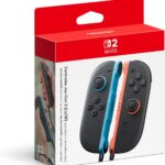 Nintendo Switch 2 Controles Joy-Con 2 Azul Claro e Vermelho Claro